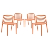 Curvy Backrest Dining Chair (Set of 4) - EEI-1315
