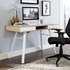 Stir Rectangular Office Desk - Oak - EEI-1322-OAK