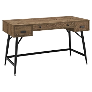 Surplus Office Desk - Walnut 