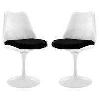 Lippa Dining Side Chair - Black (Set of 2)