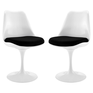 Lippa Dining Side Chair - Black (Set of 2) 