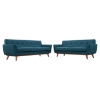 Engage 2 Pieces Loveseat and Sofa - Tufted - EEI-1348
