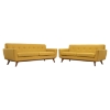 Engage 2 Pieces Loveseat and Sofa - Tufted - EEI-1348