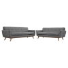 Engage 2 Pieces Loveseat and Sofa - Tufted - EEI-1348