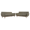 Engage 2 Pieces Loveseat and Sofa - Tufted - EEI-1348