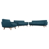 Engage 3 Pieces Sofa Set - Tufted - EEI-1349