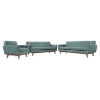 Engage 3 Pieces Sofa Set - Tufted - EEI-1349