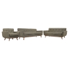 Engage 3 Pieces Sofa Set - Tufted - EEI-1349