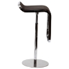LEM Piston Style Adjustable Height Leather Bar Stool - EEI-138
