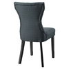 Silhouette Dining Side Chair - Button Tufted, Gray - EEI-1380-GRY