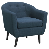 Wit Upholstery Armchair - Button Tufted