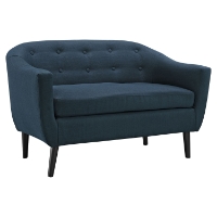 Wit Upholstery Loveseat - Button Tufted