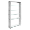 Gridiron Stainless Steel Bookshelf - EEI-1432-SLV