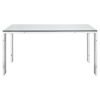Gridiron Stainless Steel Dining Table - EEI-1434-SLV