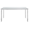 Gridiron Stainless Steel Dining Table - EEI-1434-SLV