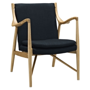Makeshift Upholstered Lounge Chair 