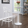 Entangled Bar Stool - White - EEI-1460-WHI