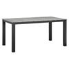 Maine 63" Outdoor Patio Dining Table - Brown, Gray - EEI-1508-BRN-GRY