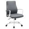 Depict Mid Back Aluminum Office Chair - Swivel, Height Adjustable - EEI-1531