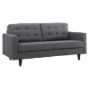 Empress Upholstered Loveseat - Tufted - EEI-1547