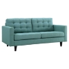 Empress Upholstered Loveseat - Tufted - EEI-1547