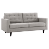Empress Upholstered Loveseat - Tufted - EEI-1547