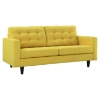 Empress Upholstered Loveseat - Tufted - EEI-1547