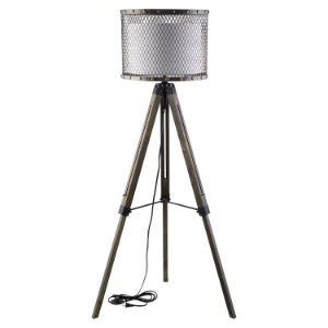 Fortune Floor Lamp - Antique Silver 