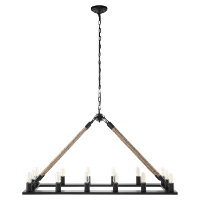 Bridge Black Chandelier
