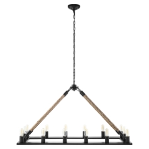 Bridge Black Chandelier 