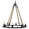 Encircle Black Chandelier - EEI-1574