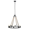 Encircle Black Chandelier - EEI-1574