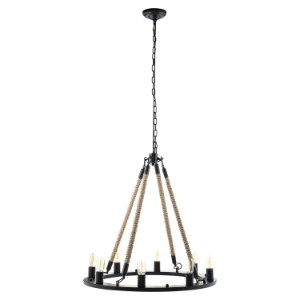 Encircle Black Chandelier 