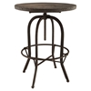 Gather 3 Pieces Dining Set - Backless, Brown - EEI-1602-BRN-SET
