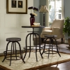 Collect Backless Bar Stool - Brown (Set of 2) - EEI-1603-BRN-SET