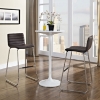 Dive Leatherette Bar Stool - Brown (Set of 2) - EEI-1688-BRN