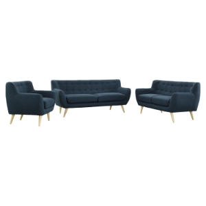 Remark 3 Pieces Sofa Set - Tufted 