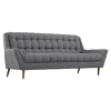 Response Fabric Sofa - Flared Arm, Tufted - EEI-1788