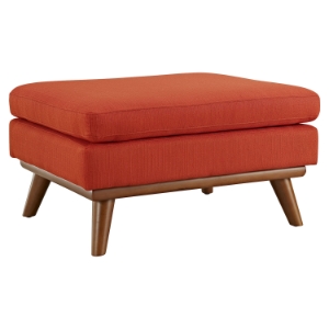 Engage Fabric Ottoman 