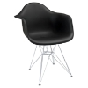 Paris Black Dining Armchair - EEI-181-BLK