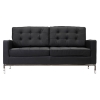 Baliette Modern Classic Leather Loft Loveseat - EEI-185