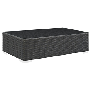 Sojourn Outdoor Patio Coffee Table - Chocolate 