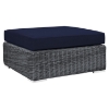 Summon 12 Pieces Outdoor Patio Sectional Set - Sunbrella Canvas Navy - EEI-1898-GRY-NAV-SET