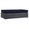 Summon 9 Pieces Outdoor Patio Sectional Sofa Set - Sunbrella Canvas Navy - EEI-1895-GRY-NAV-SET