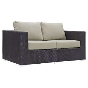 Convene Outdoor Patio Loveseat 