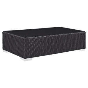 Convene Outdoor Patio Coffee Table - Espresso 