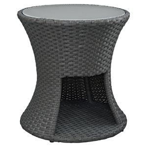 Sojourn Patio Side Table - Chocolate 
