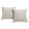 Summon Outdoor Patio Pillow - Beige (Set of 2) - EEI-2002-BEI