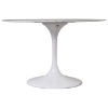 Lippa Saarinen Inspired Marble Top Side Table - EEI-201