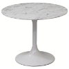 Lippa Saarinen Inspired Marble Top Side Table - EEI-201